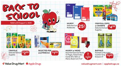 Apple Drugs Flyer July 20 to August 2