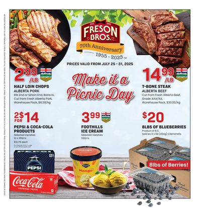 Freson Bros. Flyer July 25 to 31
