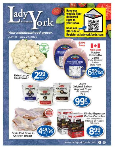 Lady York Foods Flyer July 21 to 27