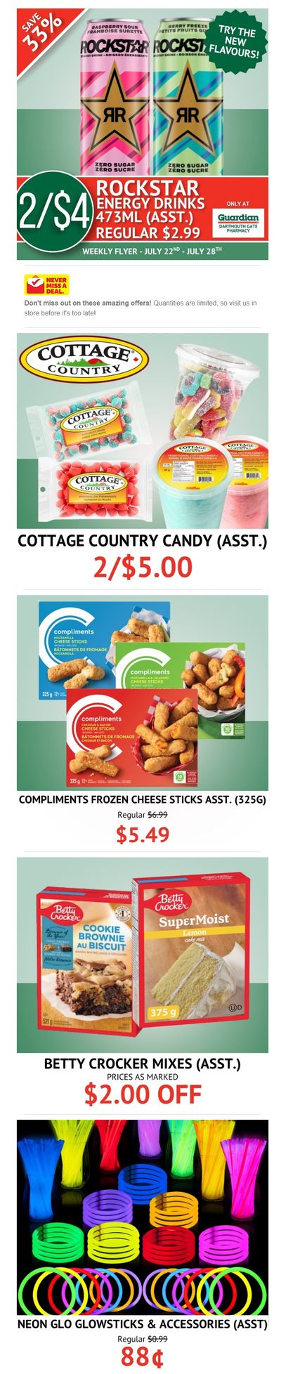 Guardian (Dartmouth Gate) Flyer July 22 to 28