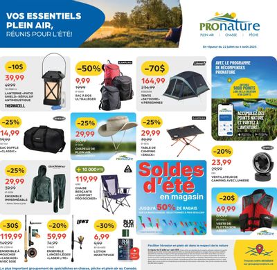 Pronature Flyer July 22 to August 4