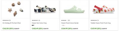 Crocs Canada: Sale up to 50% off