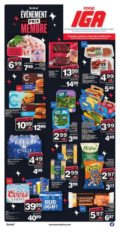 Coop IGA Flyer July 24 to 30