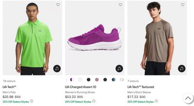 Under Armour Canada Back to School Deals: Save 25% of Select Styles Under Armour Canada Back to School Deals: Save 25% of Select Styles