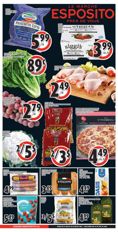 Esposito Flyer July 24 to 30