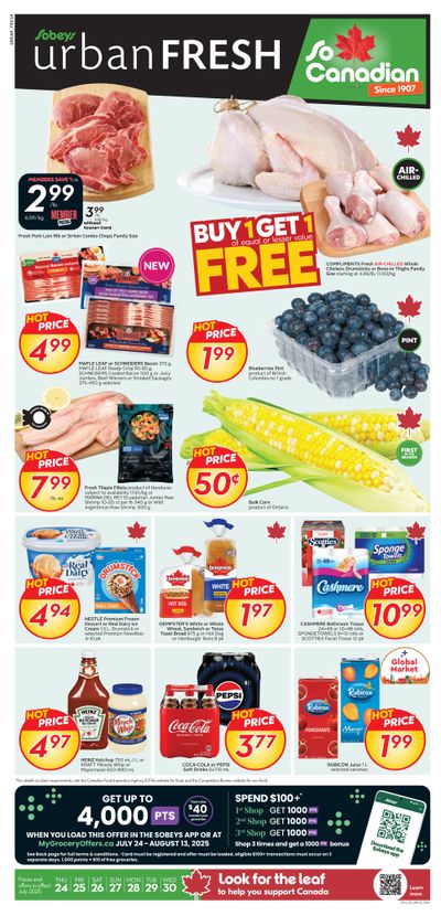 Sobeys Urban Fresh Flyer July 24 to 30
