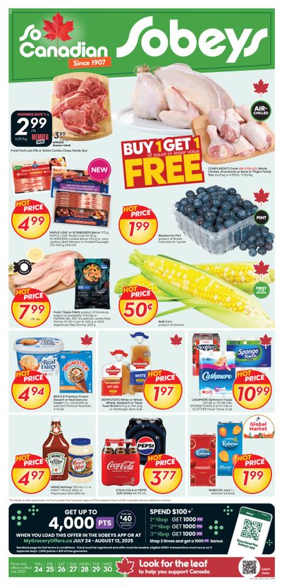 Sobeys (ON) Flyer July 24 to 30
