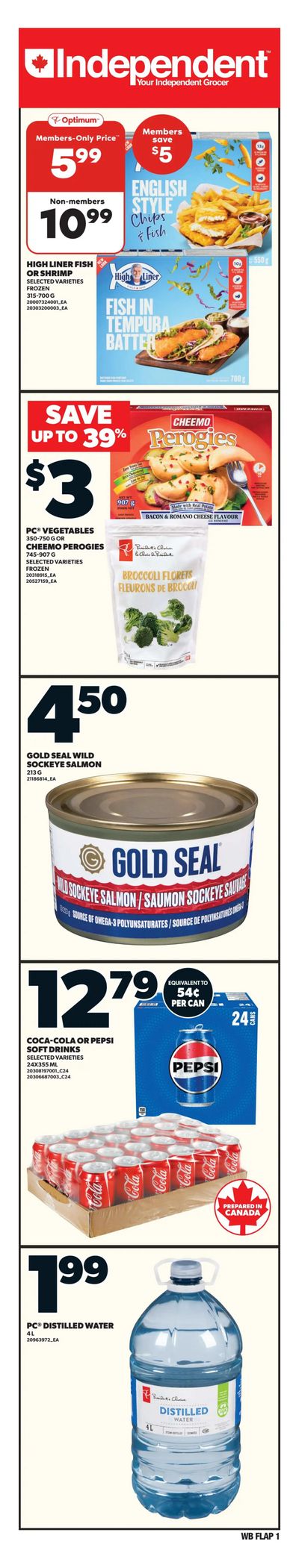 Independent Grocer (West) Flyer July 24 to 30