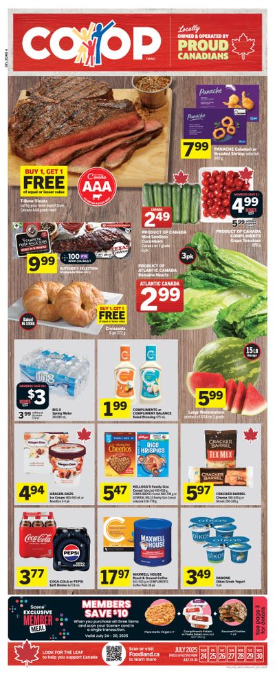 Foodland Co-op Flyer July 24 to 30