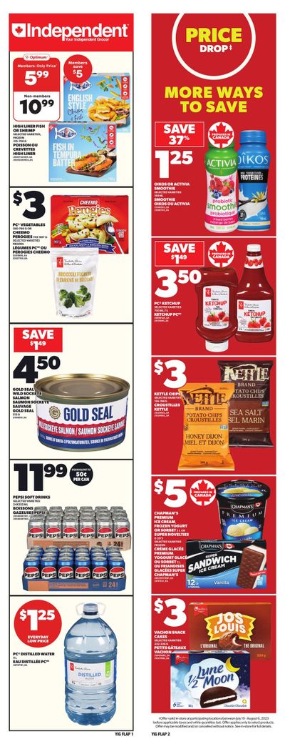 Independent Grocer (ON) Flyer July 24 to 30