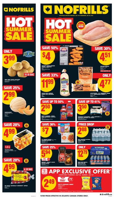 No Frills (Atlantic) Flyer July 24 to 30