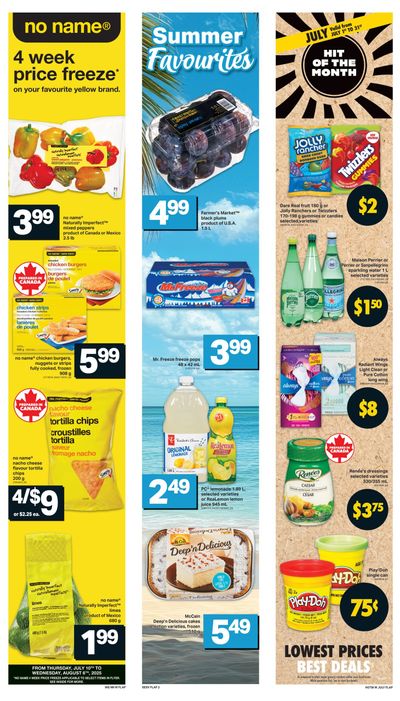 Freshmart (West) Flyer July 24 to 30