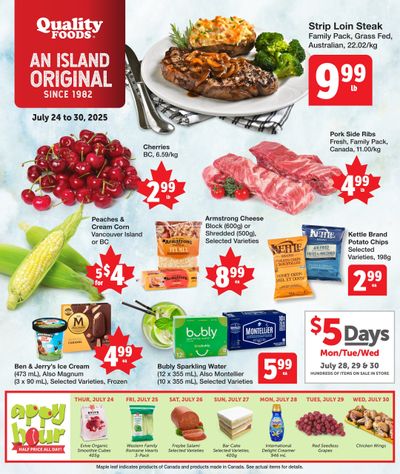 Quality Foods Flyer July 24 to 30