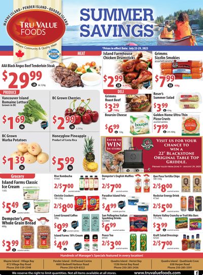 Tru Value Foods Flyer July 23 to 29