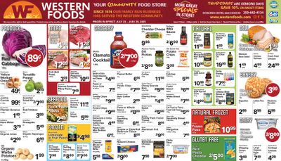Western Foods Flyer July 23 to 29
