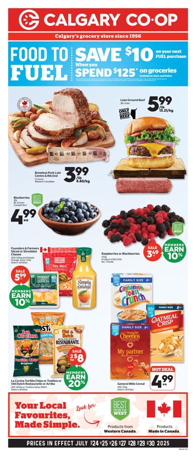 Calgary Co-op Flyer July 24 to 30