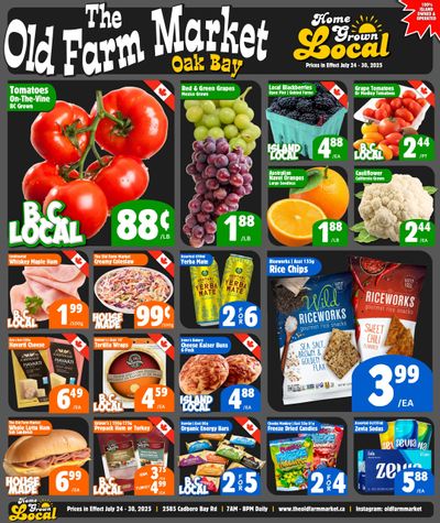 The Old Farm Market (Victoria) Flyer July 24 to 30