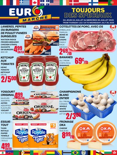 Euro Marche Flyer July 24 to 30