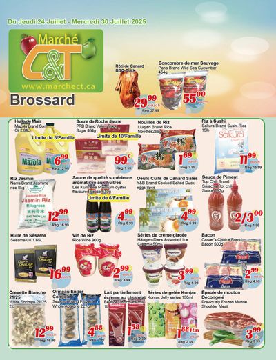 Marche C&T (Brossard) Flyer July 24 to 30