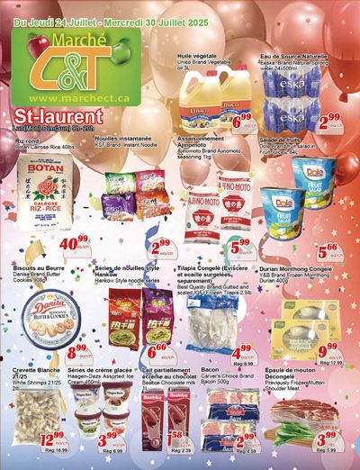 Marche C&T (St. Laurent) Flyer July 24 to 30