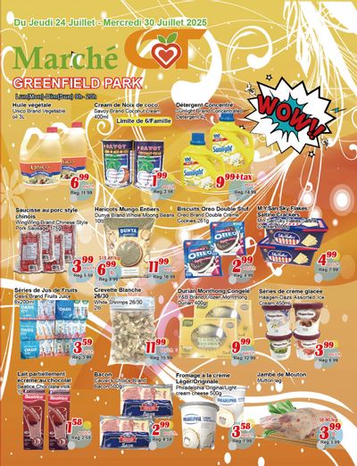 Marche C&T (Greenfield Park) Flyer July 24 to 30