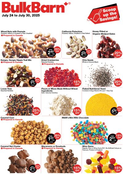 Bulk Barn Flyer July 24 to 30