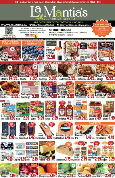 LaMantia's Flyer July 24 to 30