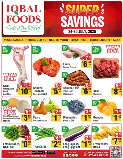 Iqbal Foods Flyer July 24 to 30