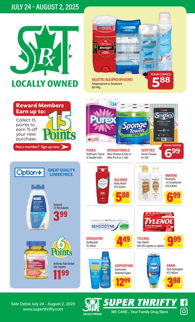Super Thrifty Flyer July 24 to August 2