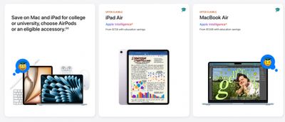 Apple Canada Back to School Offers: Education Savings Deal