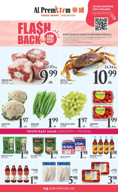 Al Premium Food Mart (Eglinton Ave.) Flyer July 24 to 30