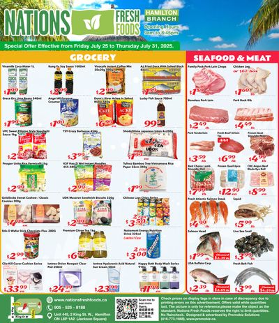 Nations Fresh Foods (Hamilton) Flyer July 25 to 31