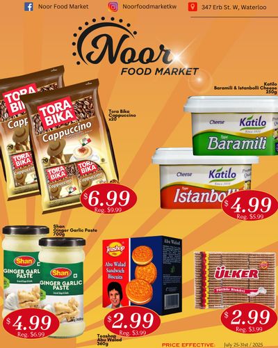 Noor Food Market Flyer July 25 to 31