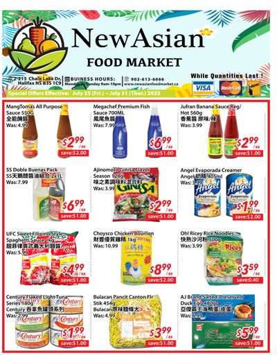 New Asian Food Market Flyer July 25 to 31