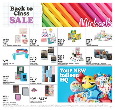 Michael's Flyer July 25 to 31