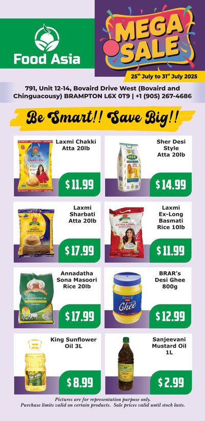 FoodAsia Flyer July 25 to 31