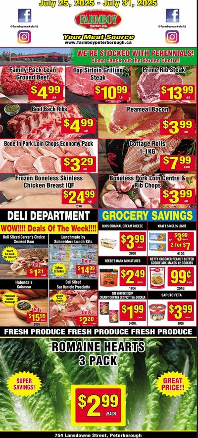 Farmboy Peterborough Flyer July 25 to 31