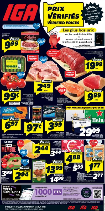 IGA (QC) Flyer July 31 to August 6