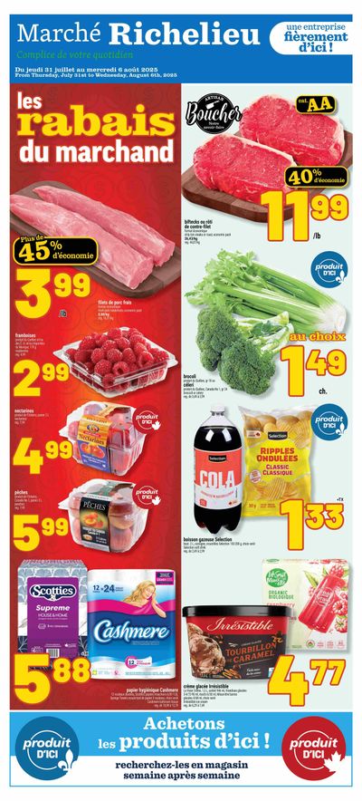 Marche Richelieu Flyer July 31 to August 6