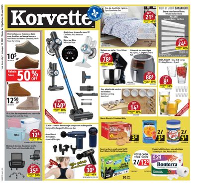 Korvette Flyer July 31 to August 6