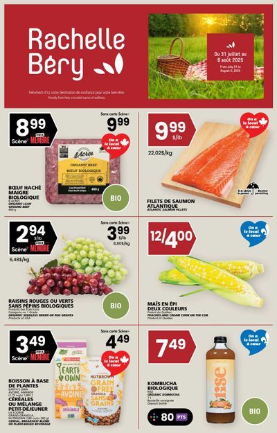 Rachelle Bery Grocery Flyer July 31 to August 6