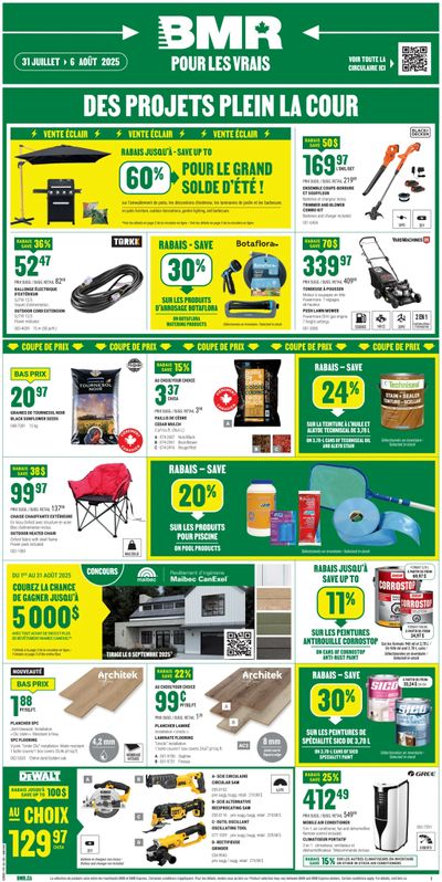 BMR Flyer July 31 to August 6