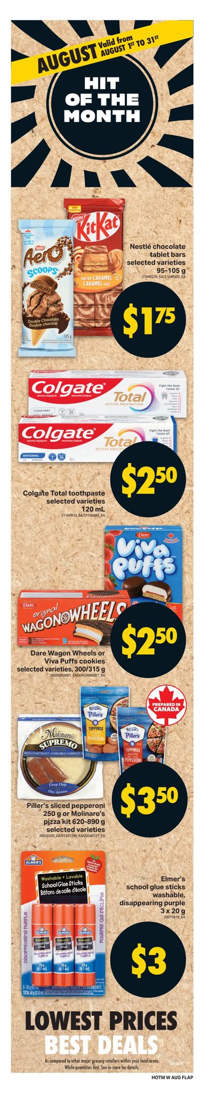 Shop Easy & SuperValu Flyer July 31 to August 6