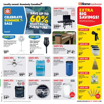Home Hardware (BC) Flyer July 31 to August 13
