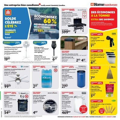 Home Hardware (QC) Flyer July 31 to August 13
