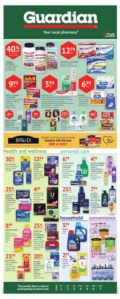 Guardian Flyer August 1 to 7
