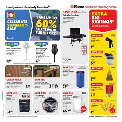 Home Hardware Building Centre (ON) Flyer July 31 to August 13