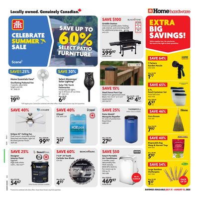 Home Hardware (Atlantic) Flyer July 31 to August 13