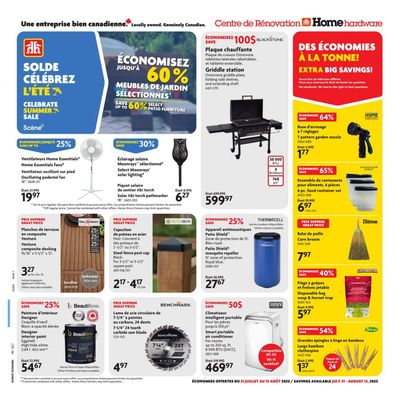 Home Hardware Building Centre (QC) Flyer July 31 to August 13