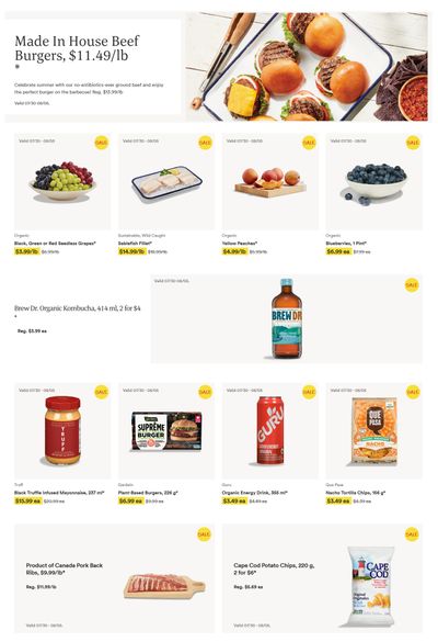 Whole Foods Market (West) Flyer July 30 to August 5
